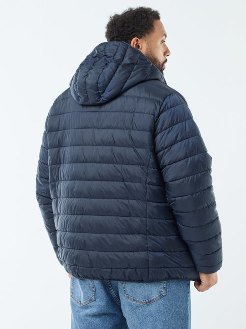 Cazadora acolchada ligera con capucha - Kiabi