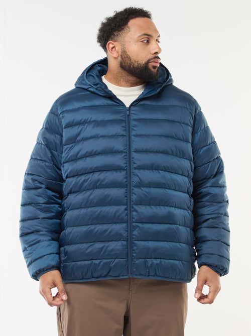 Cazadora acolchada ligera con capucha - Kiabi