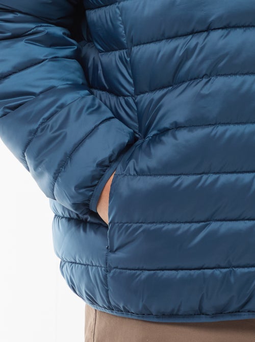 Cazadora acolchada ligera con capucha - Kiabi