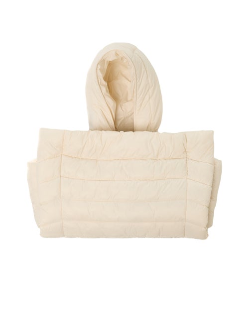 Cazadora acolchada ligera con capucha lisa - Kiabi