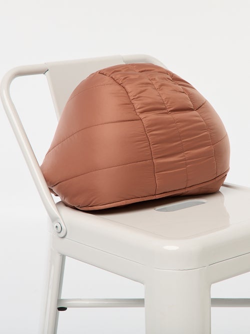 Cazadora acolchada ligera con capucha lisa - Kiabi