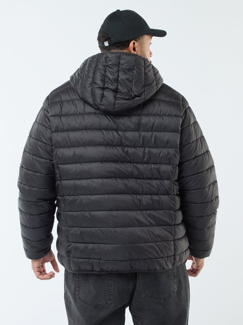 Cazadora acolchada ligera con capucha - Kiabi