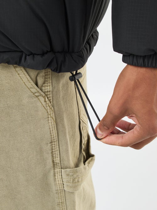 Cazadora acolchada lisa - Kiabi