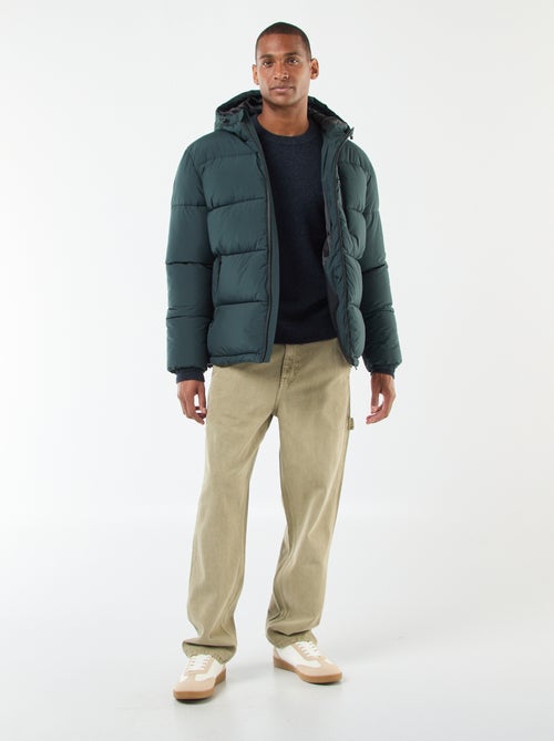 Cazadora acolchada lisa - Kiabi