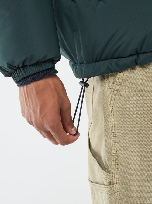 Cazadora acolchada lisa - Kiabi