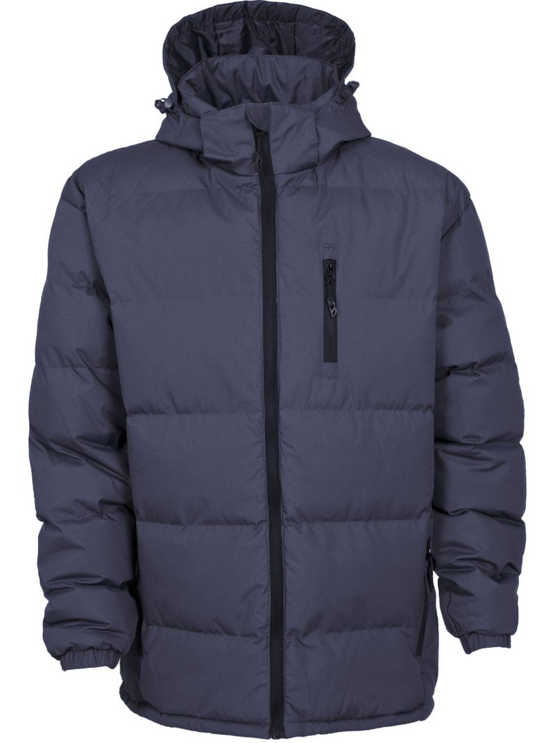 Cazadora acolchada modelo clip para hombre caballero - trespass Azul marino - Kiabi