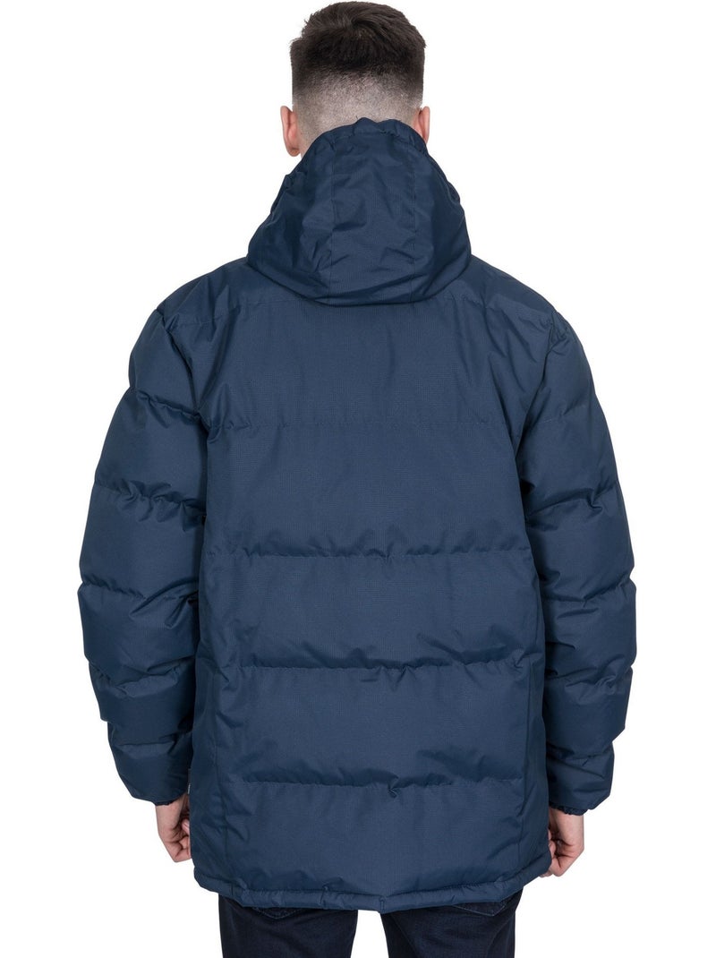 Cazadora acolchada modelo clip para hombre caballero - trespass Azul marino - Kiabi