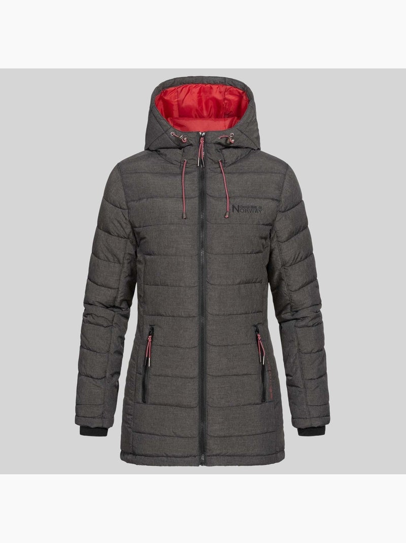 Cazadora astana – geographical norway Gris antracita - Kiabi