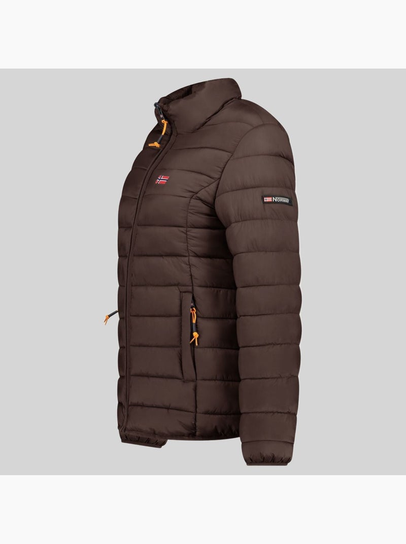 Cazadora atikolor basic – geographical norway Marrón oscuro - Kiabi
