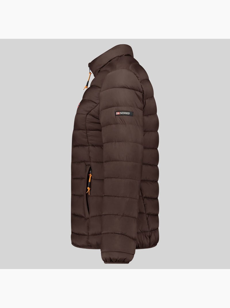 Cazadora atikolor basic – geographical norway Marrón oscuro - Kiabi