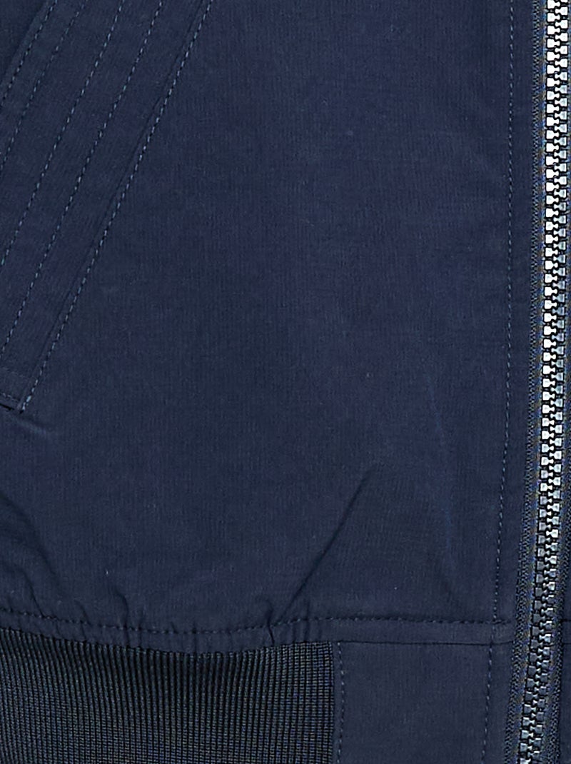 Cazadora aviador Azul - Kiabi