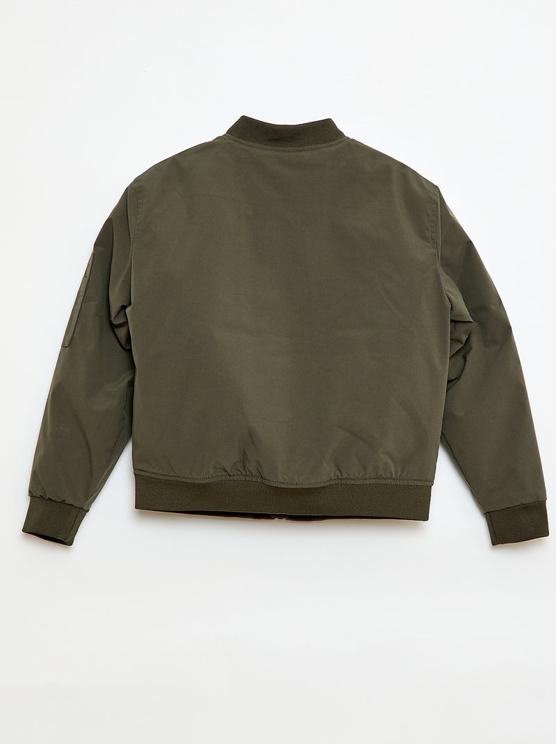 Cazadora aviador Kaki - Kiabi