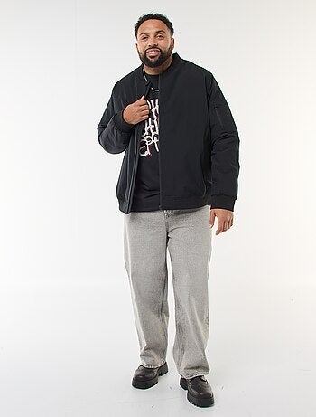 Cazadora aviador lisa repelente al agua