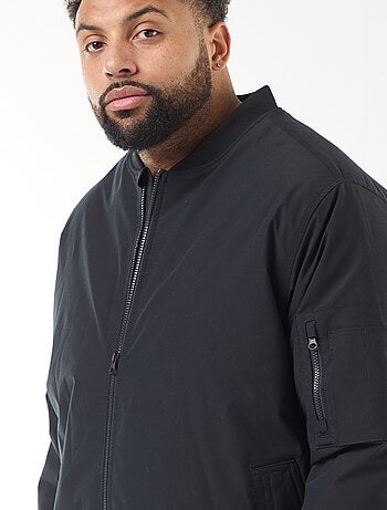 Cazadora aviador lisa repelente al agua