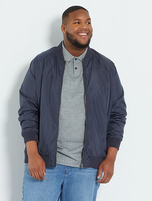 Cazadora bomber ligera - AZUL - Kiabi - 25.00€