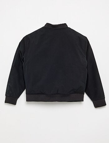 Cazadora bomber lisa