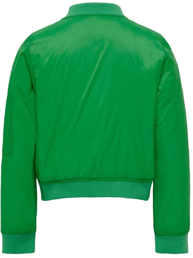 Cazadora Bomber para Niño Kids ONLY Verde - Kiabi