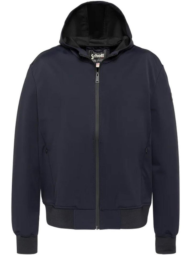 Cazadora bomber schott para hombre Azul marino - Kiabi