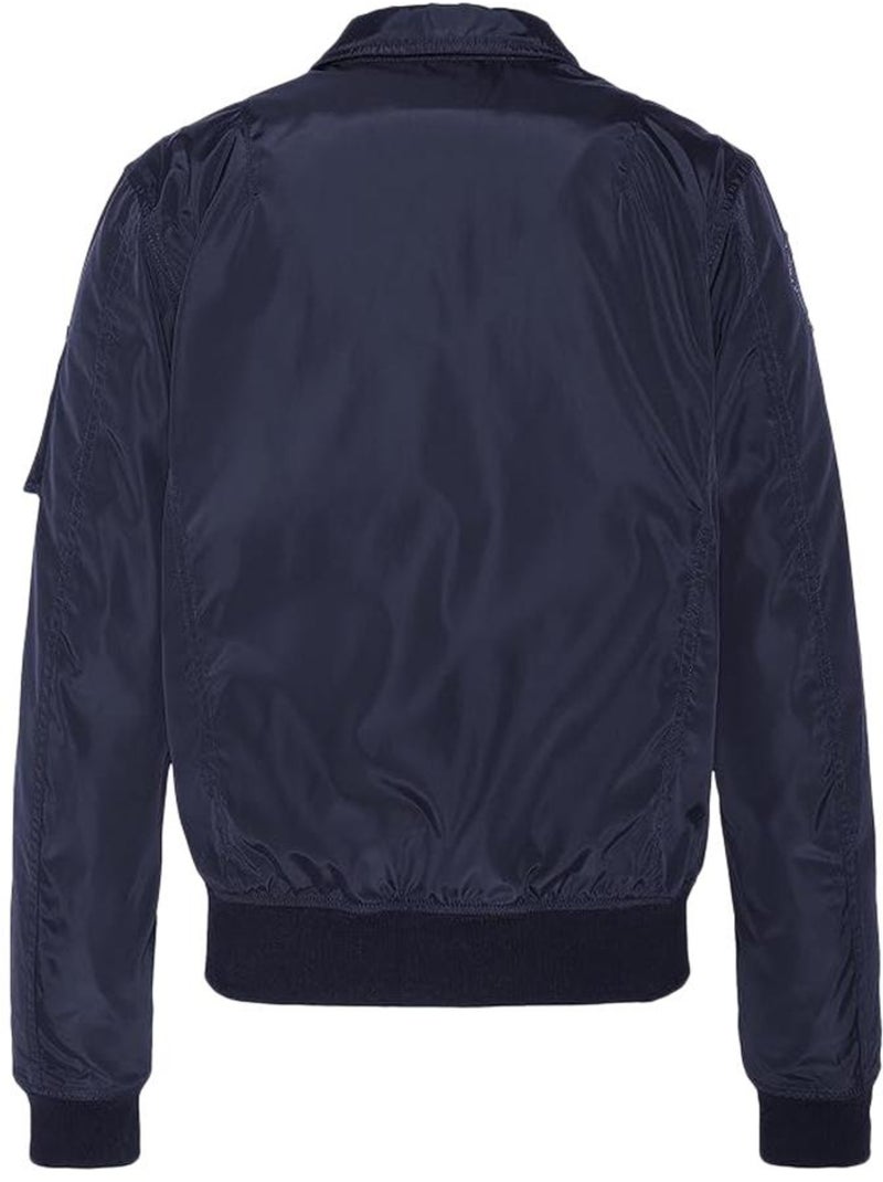 Cazadora Bomber Schott para Hombre Azul marino - Kiabi