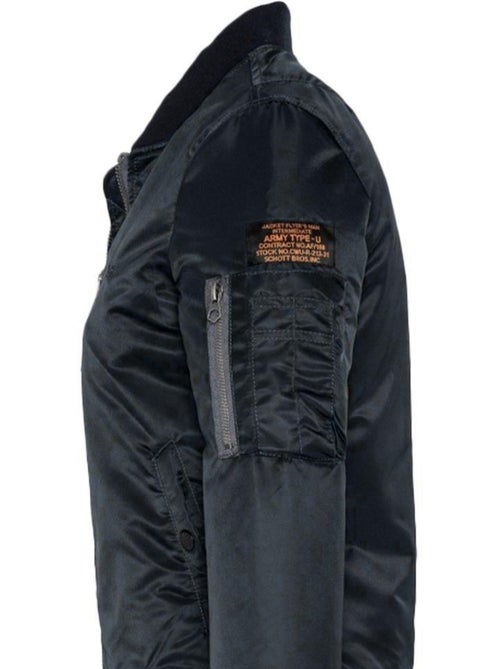 Cazadora Bomber Schott para Hombre - Kiabi Cazadora Bomber Schott para Hombre - Kiabi
