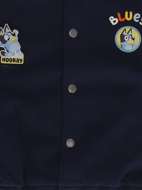 Cazadora bordada 'Bluey' en felpa y algodón - Kiabi