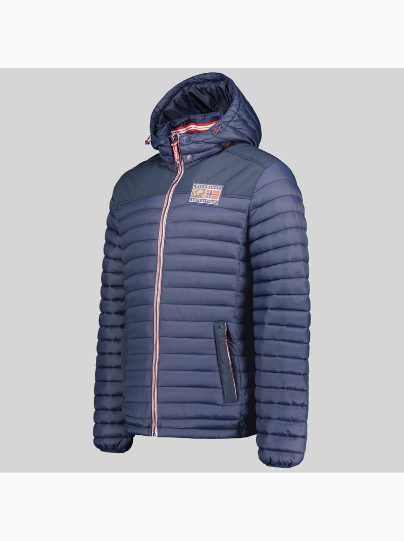 Cazadora con capucha adalmo – geographical norway Azul marino - Kiabi