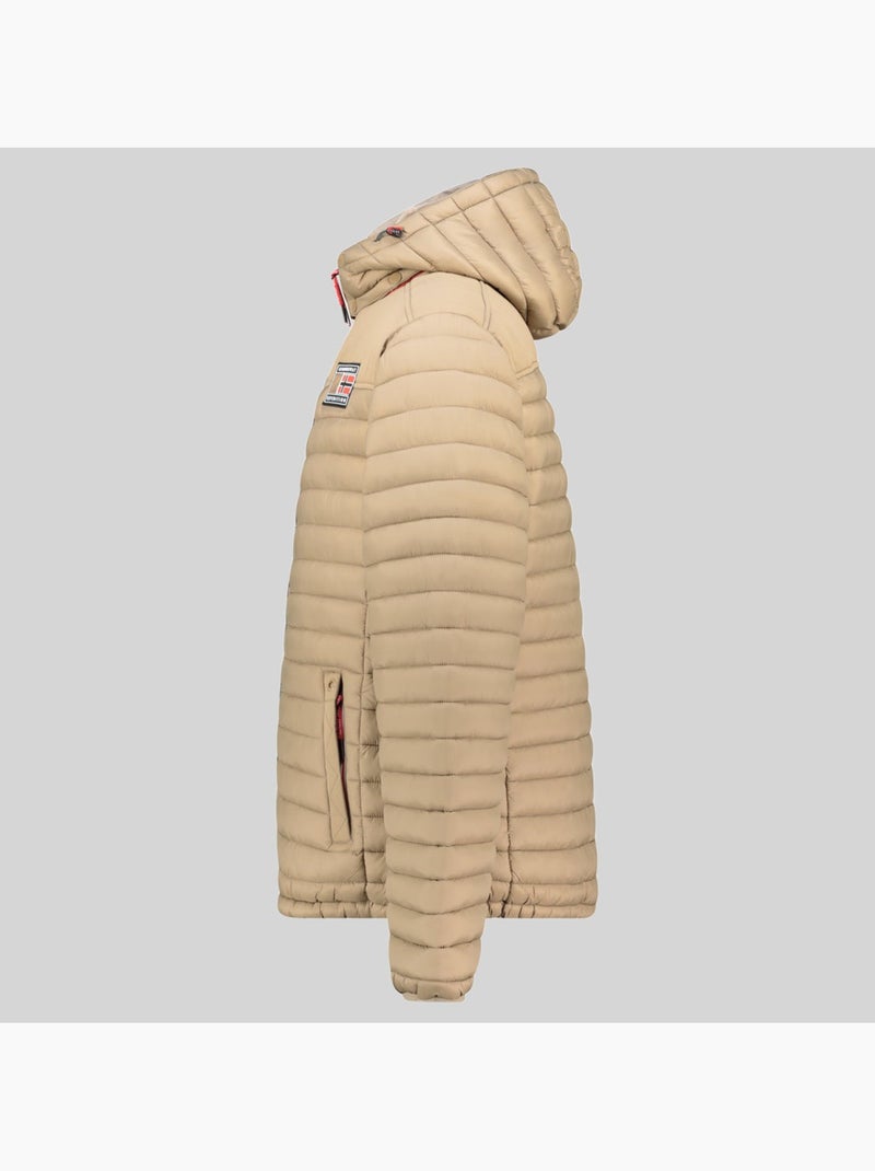 Cazadora con capucha adalmo – geographical norway Beige - Kiabi