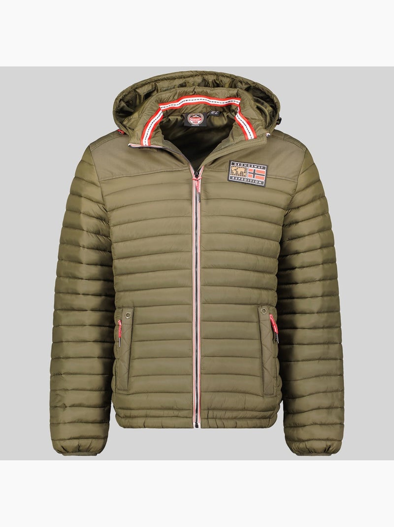 Cazadora con capucha adalmo – geographical norway Caqui - Kiabi