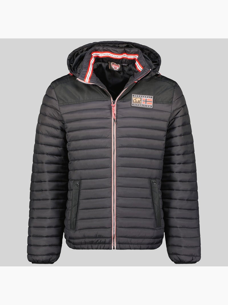 Cazadora con capucha adalmo – geographical norway Negro - Kiabi