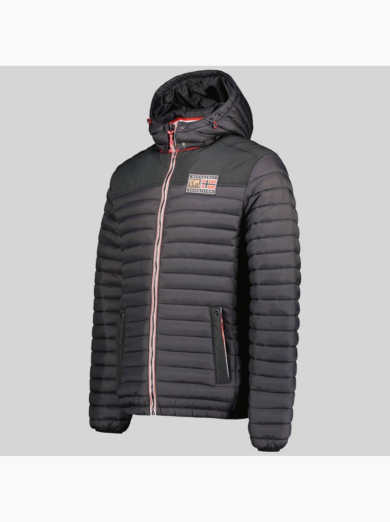 Cazadora con capucha adalmo – geographical norway Negro - Kiabi