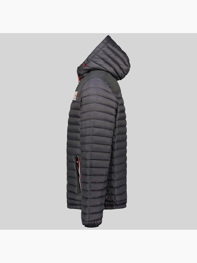 Cazadora con capucha adalmo – geographical norway Negro - Kiabi