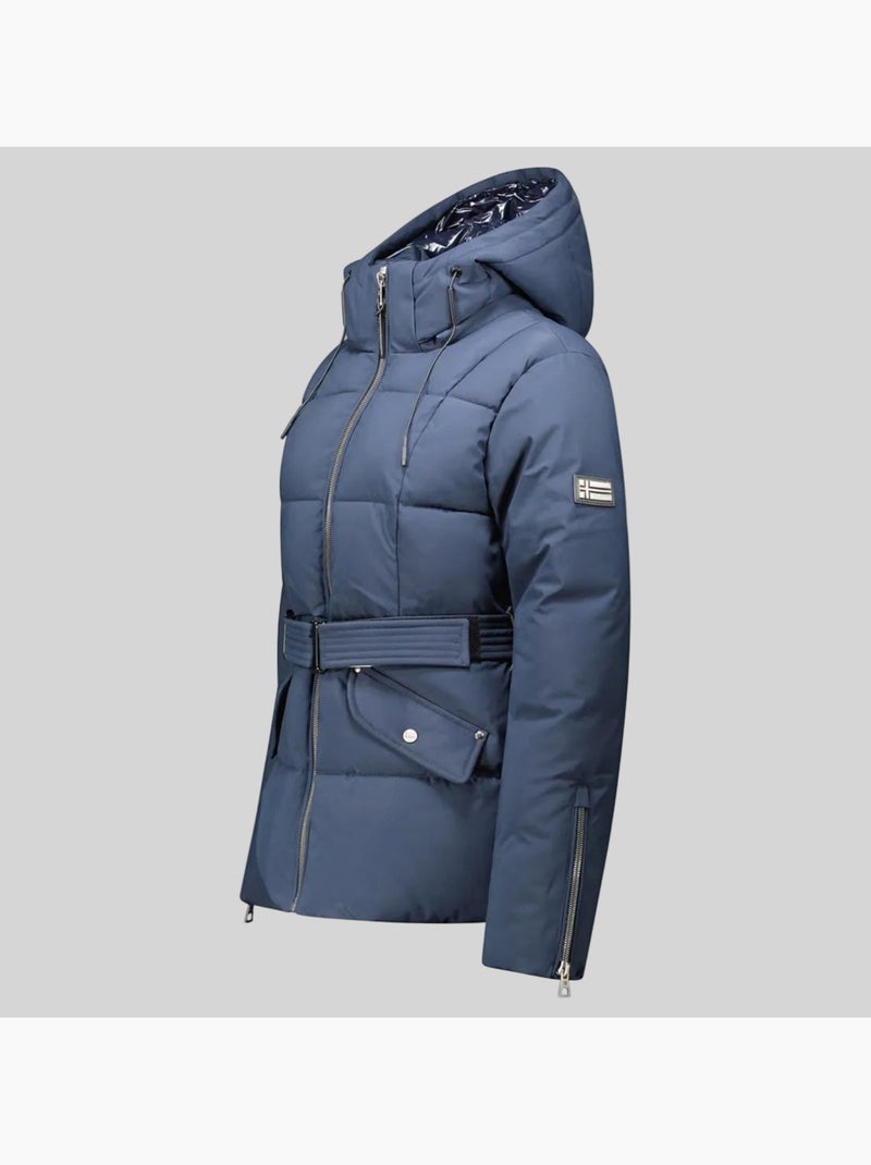 Cazadora con capucha alfea – geographical norway Azul marino - Kiabi