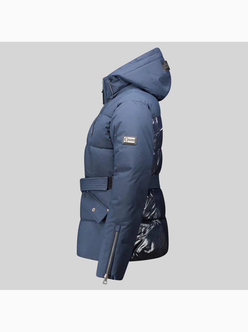Cazadora con capucha alfea – geographical norway Azul marino - Kiabi