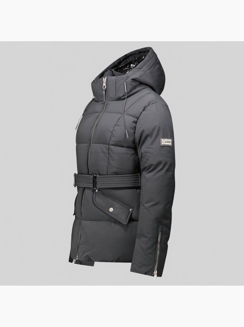 Cazadora con capucha alfea – geographical norway Negro - Kiabi
