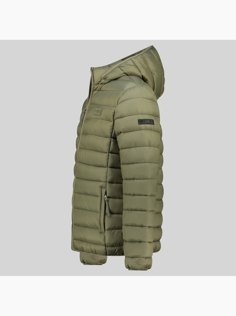 Cazadora con capucha amichoko hood – geographical norway Verde oliva - Kiabi