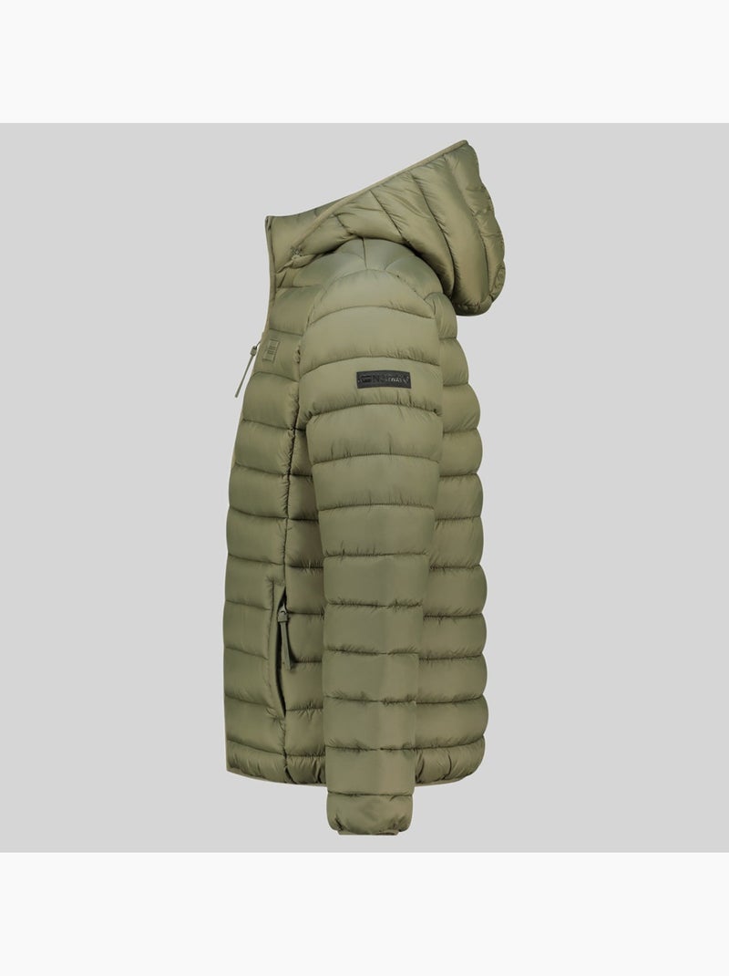 Cazadora con capucha amichoko hood – geographical norway Verde oliva - Kiabi