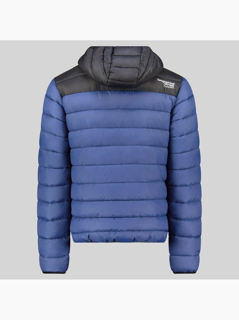 Cazadora con capucha amigoclerc hood – geographical norway Azul vaquero - Kiabi