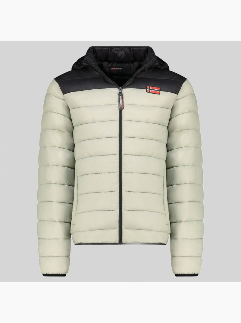 Cazadora con capucha amigoclerc hood – geographical norway Verde salvia - Kiabi