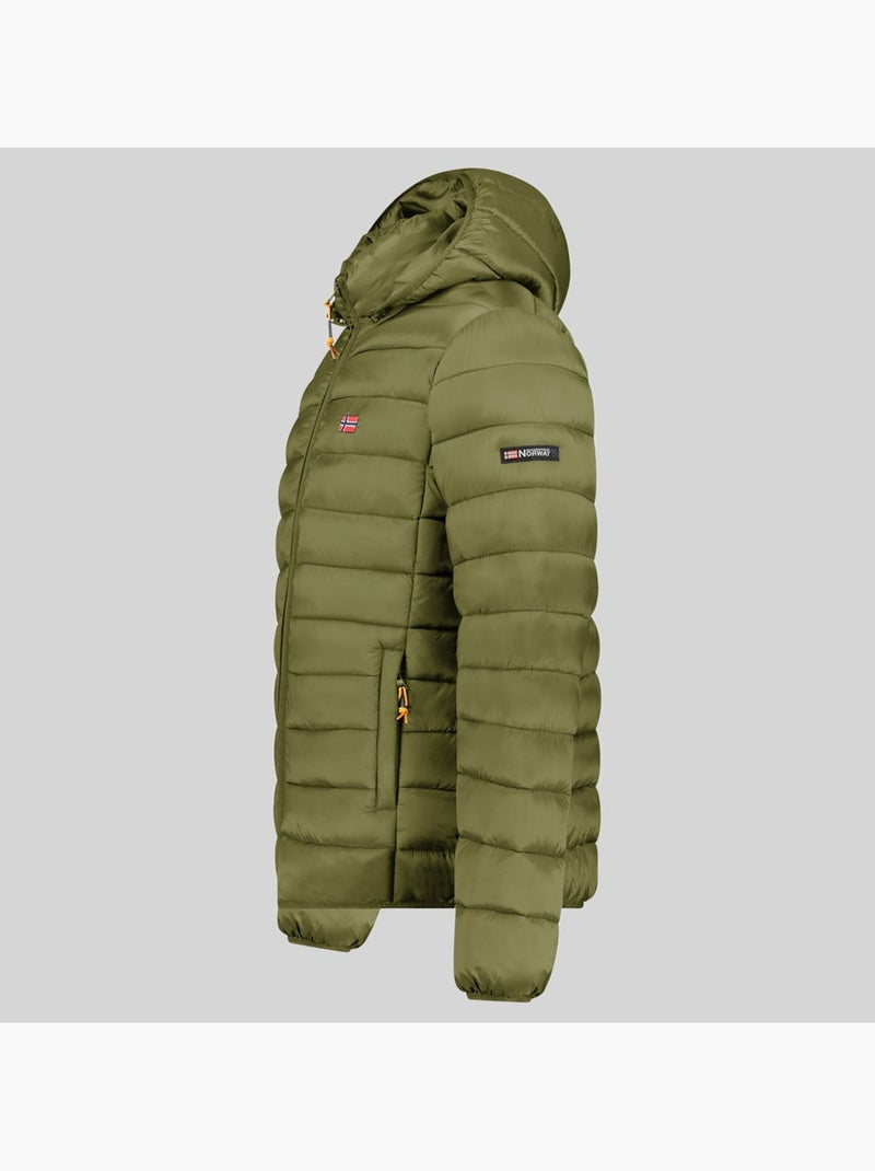 Cazadora con capucha amigolor hood – geographical norway Verde oliva - Kiabi
