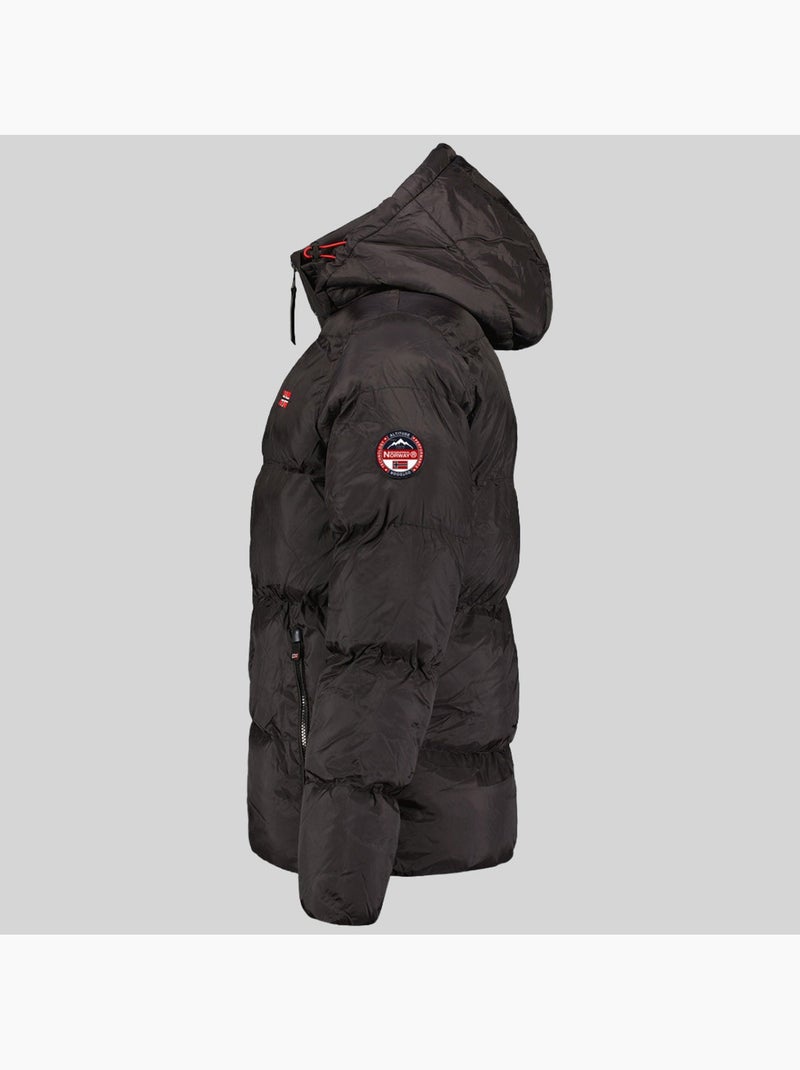 Cazadora con capucha ancelo – geographical norway Negro - Kiabi