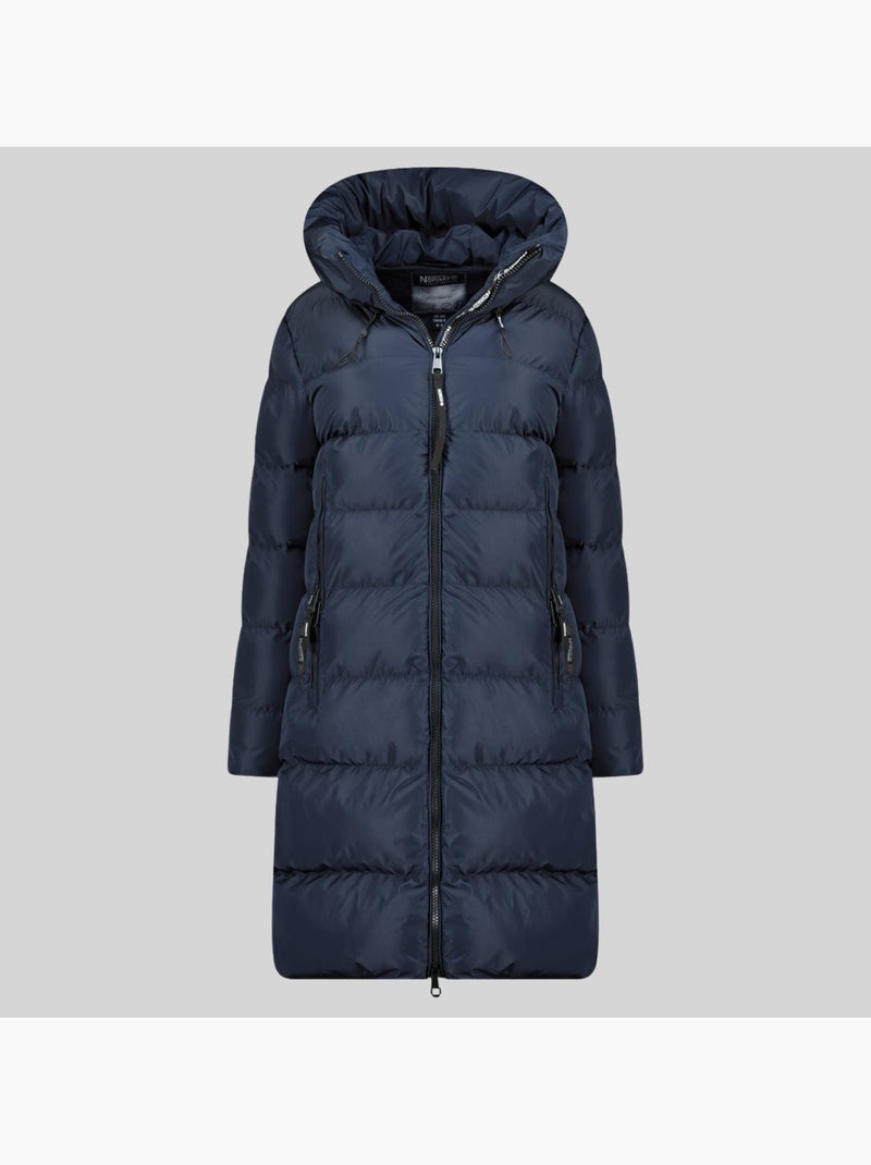 Cazadora con capucha april – geographical norway Azul marino - Kiabi