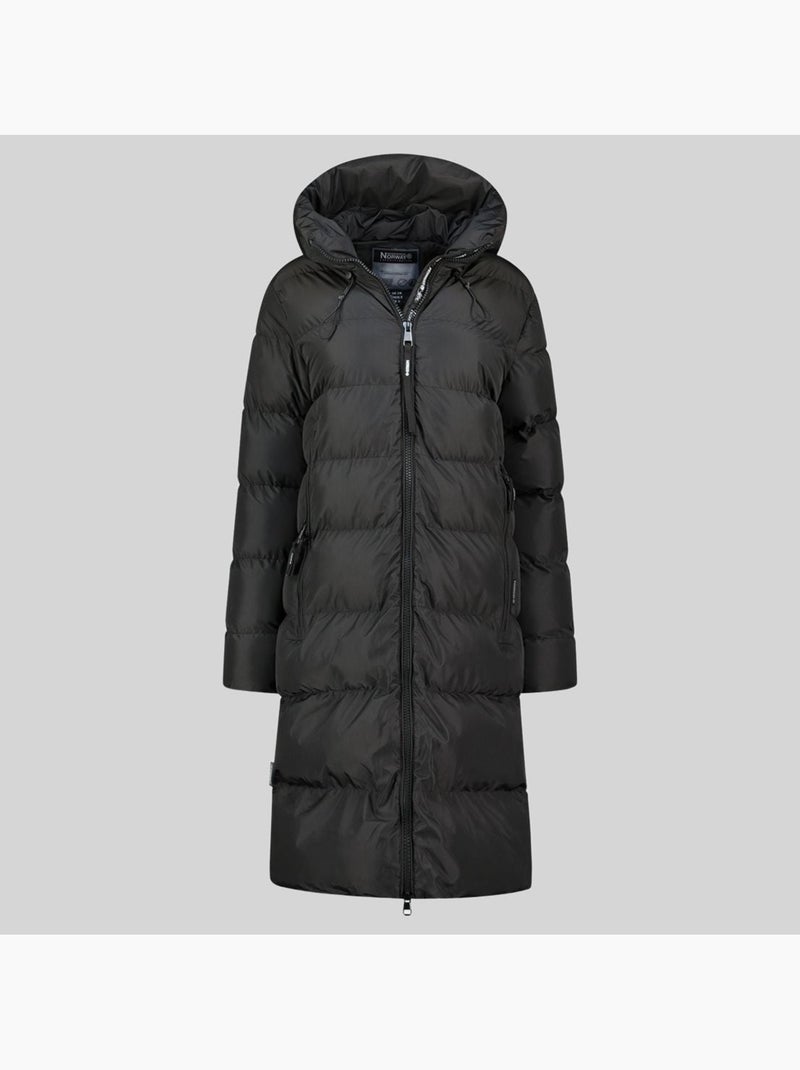 Cazadora con capucha april – geographical norway Negro - Kiabi