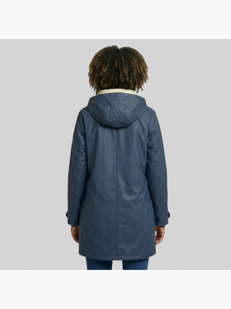 Cazadora con capucha armota – geographical norway Azul marino - Kiabi