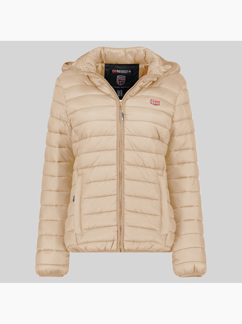 Cazadora con capucha atika hood – geographical norway Beige - Kiabi