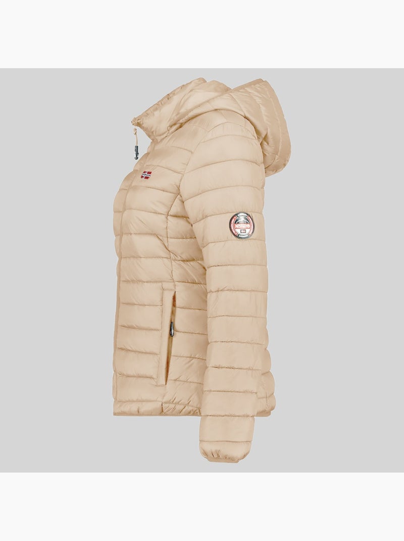 Cazadora con capucha atika hood – geographical norway Beige - Kiabi