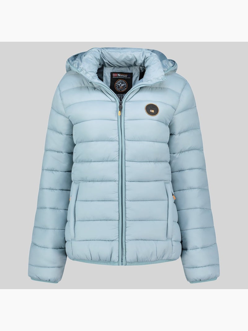 Cazadora con capucha atikamap hood – geographical norway Azul polar - Kiabi