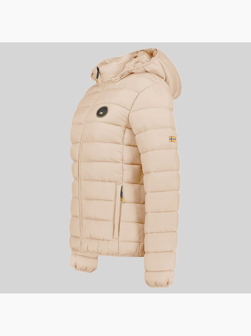 Cazadora con capucha atikamap hood – geographical norway Beige - Kiabi