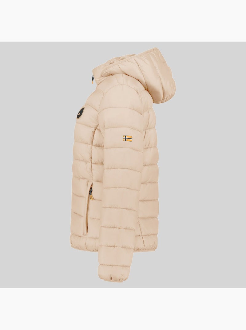 Cazadora con capucha atikamap hood – geographical norway Beige - Kiabi