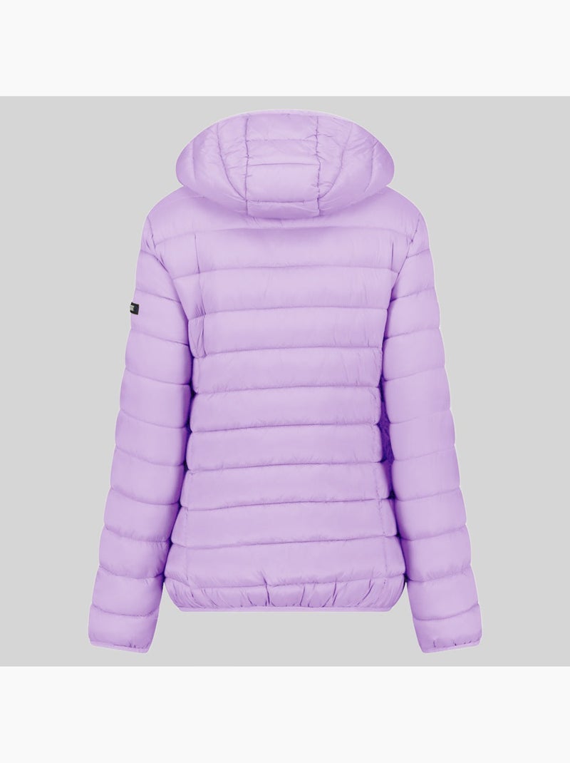 Cazadora con capucha atikolor hood – geographical norway Malva chiaro - Kiabi