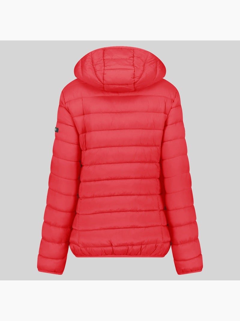 Cazadora con capucha atikolor hood – geographical norway Rojo - Kiabi